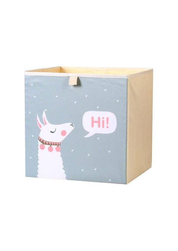 Kids storage basket - cube ikea insert