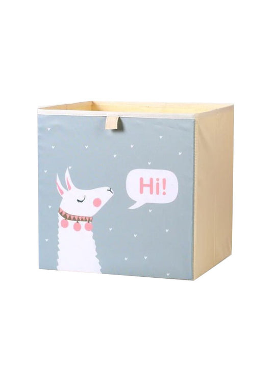 Kids storage basket - cube ikea insert