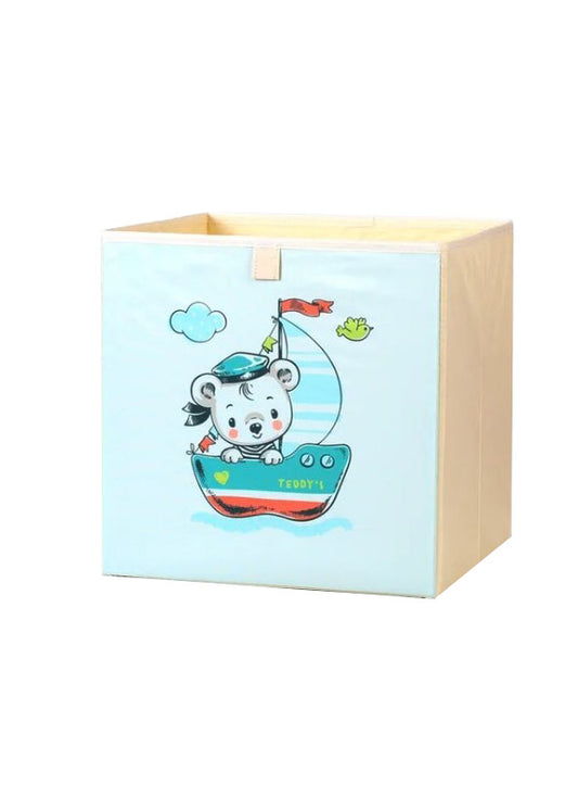 Kids cube storage basket