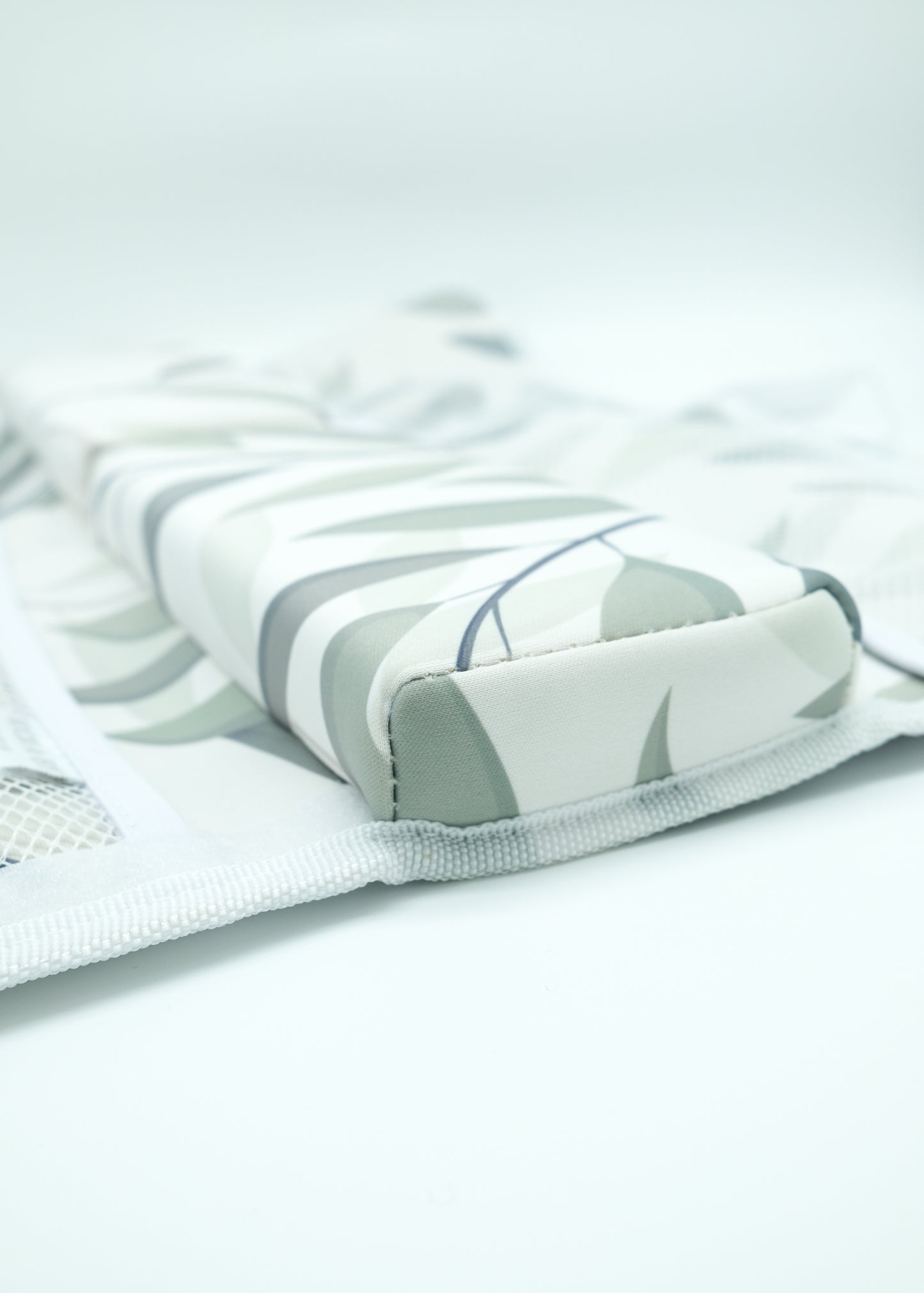 Baby Bath Kneeler and Elbow Rest Pad - Eucalyptus