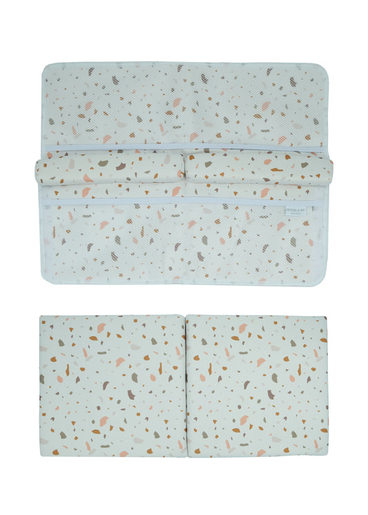 Elbow Rest and Kneeler Set for Narrow Edge Bathtubs