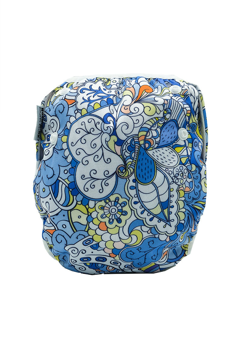 Swim Nappy and Wet Bag Set - Paisley