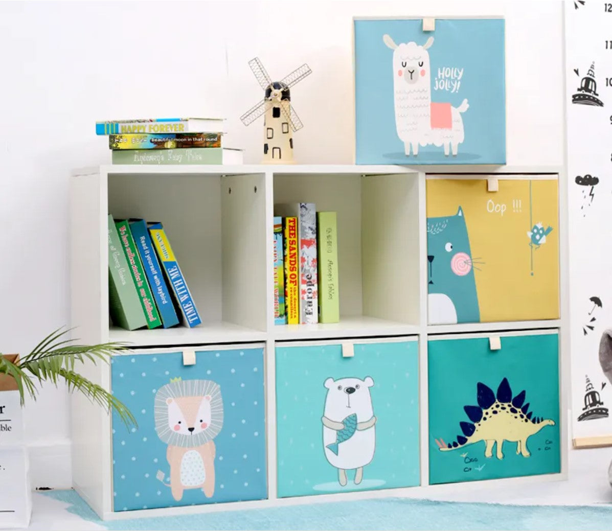 Kids storage baskets - cube ikea insert