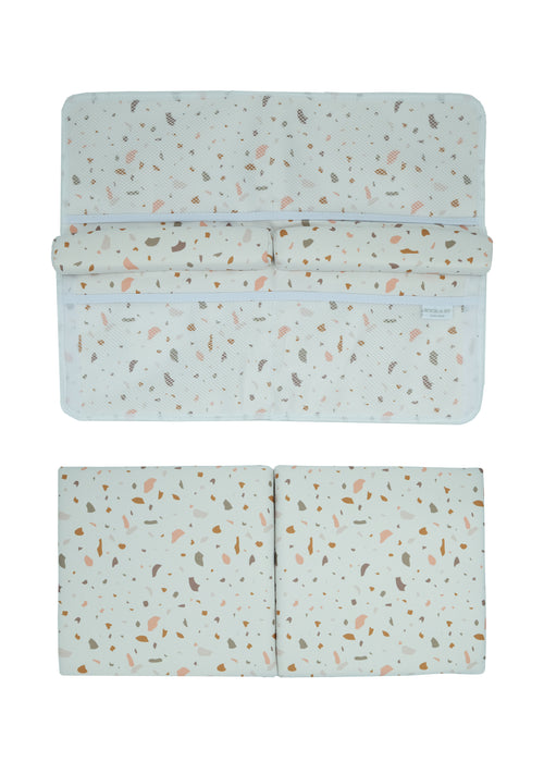 Elbow Rest and Kneeler Set for Narrow Edge Bathtubs 