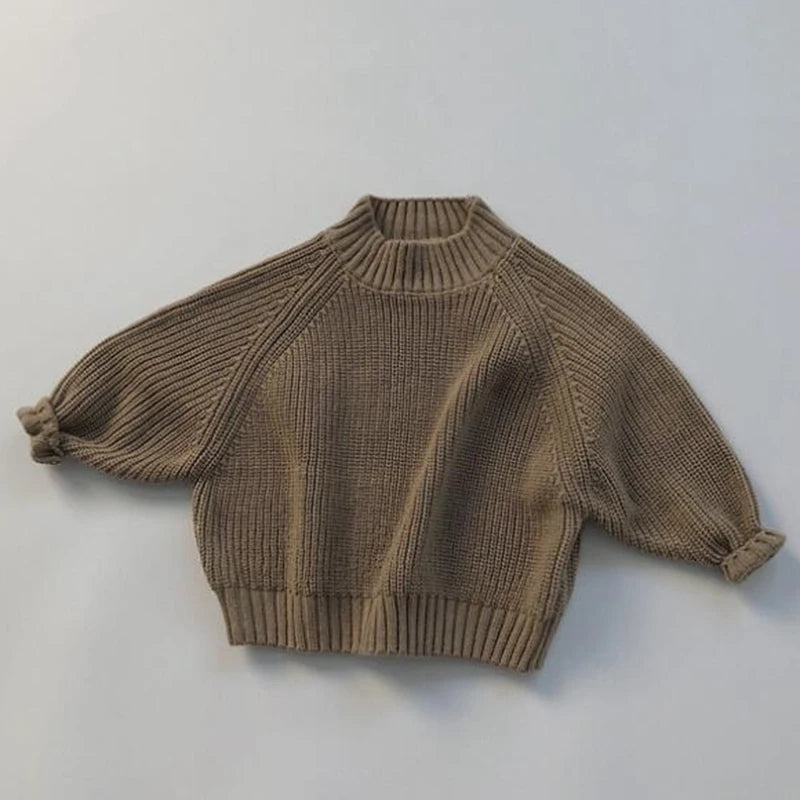 Knitted High Neck Sweater