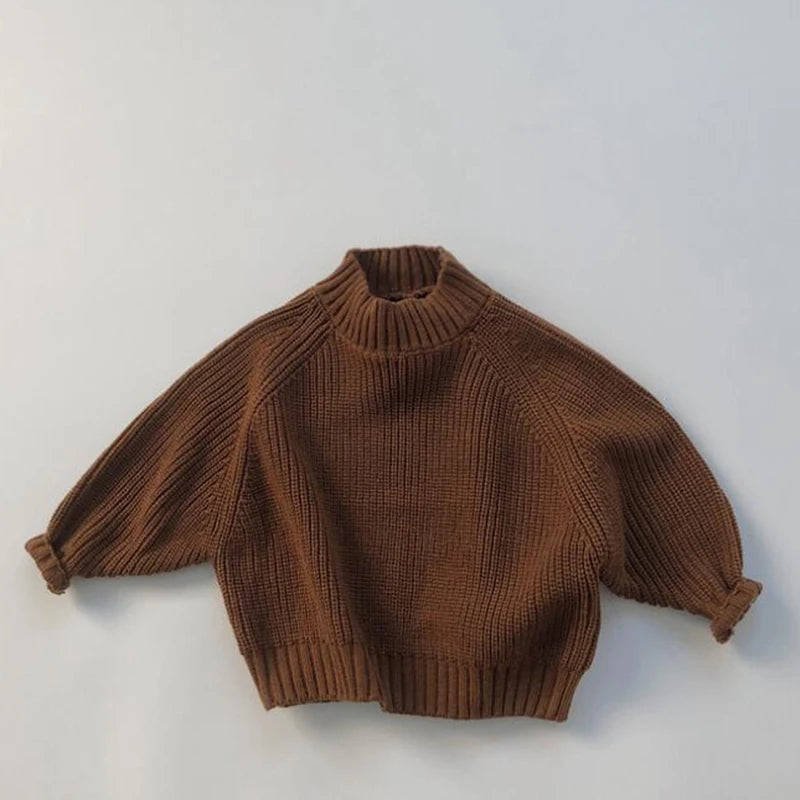 Knitted High Neck Sweater