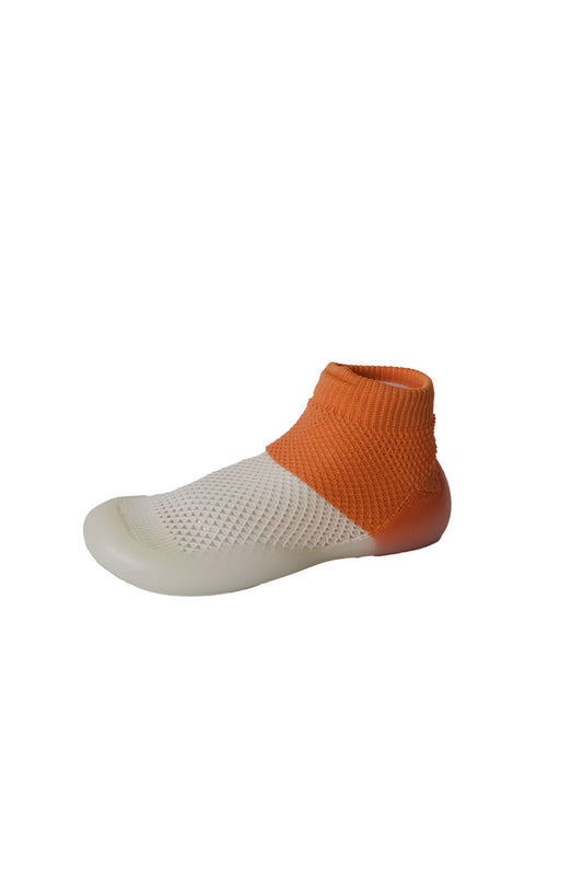 Miniflex Orange Mesh - Flexible Baby Walking Shoes