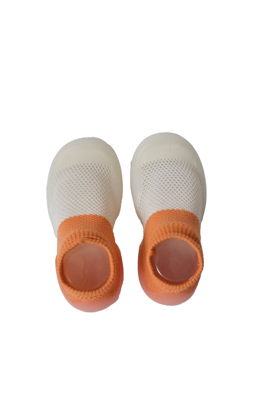 Miniflex Orange Mesh - Flexible Baby Walking Shoes