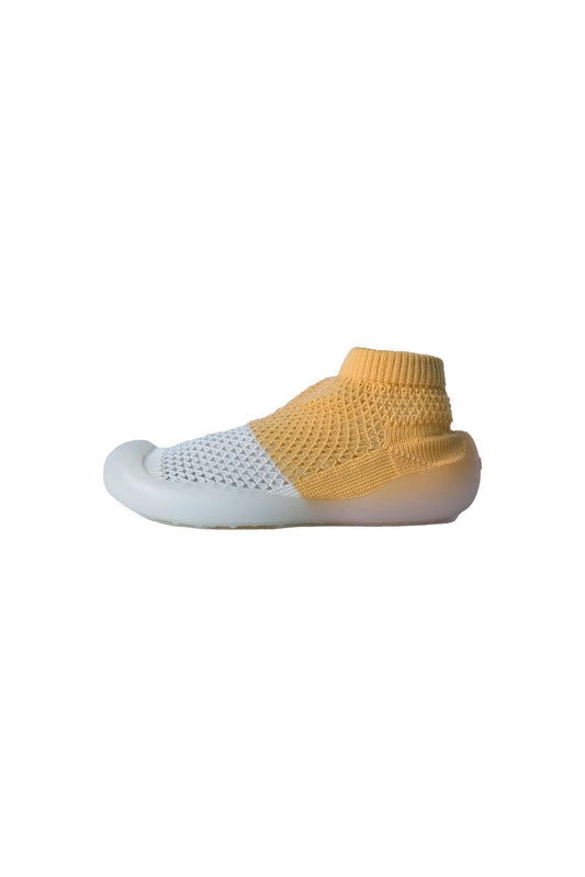 Miniflex Yellow Mesh - Flexible Baby Walking Shoes