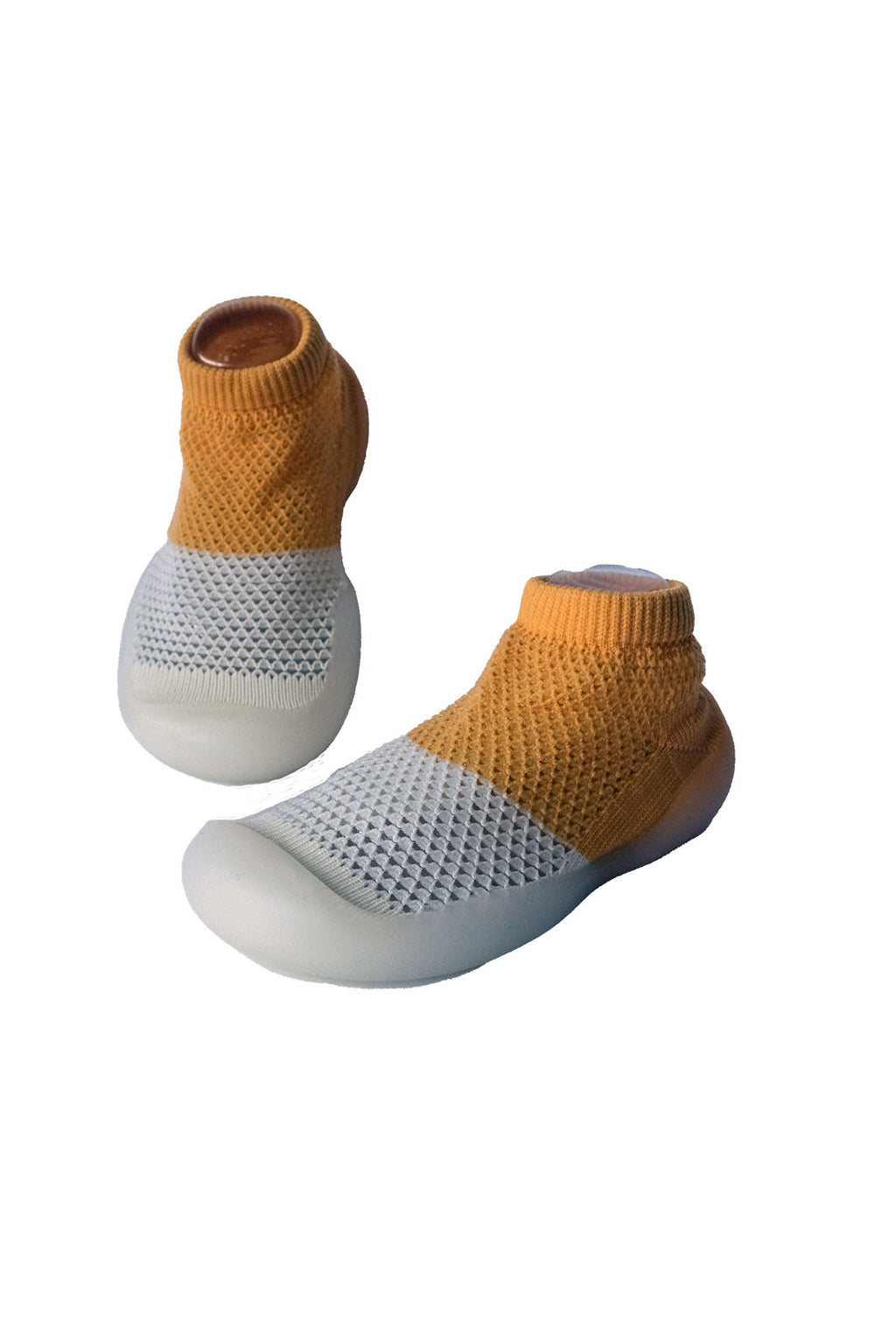 Flexible Baby Walking Shoes | Non-Slip First Walker Shoes Australia - Yellow Mesh