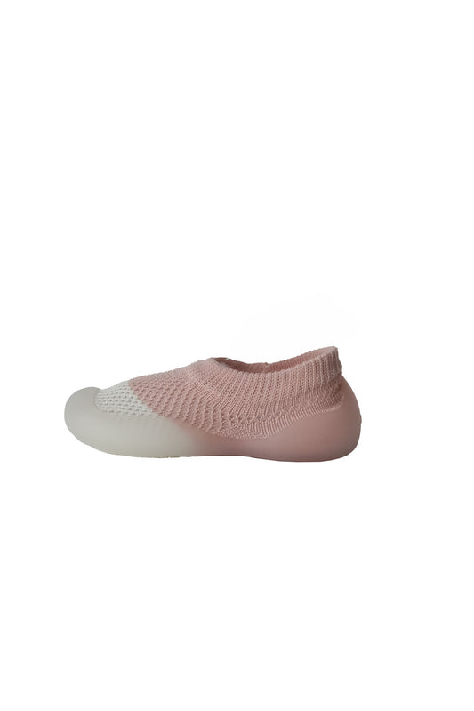 Miniflex Pink Mesh - Flexible Baby Walking Shoes