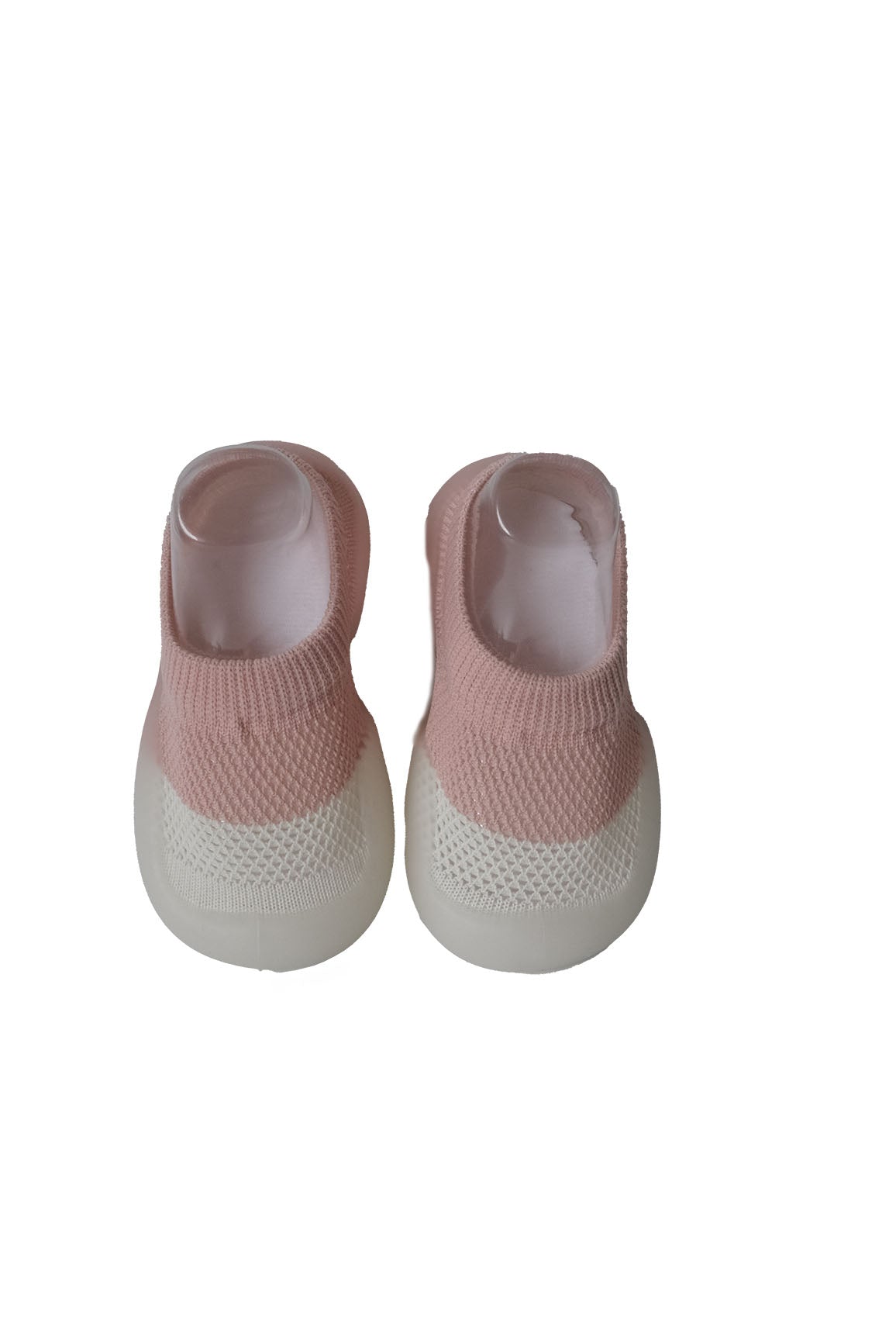 Miniflex Pink Mesh - Flexible Baby Walking Shoes