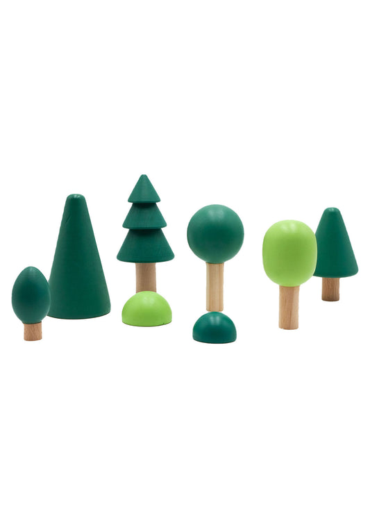 Wooden Forest Trees
