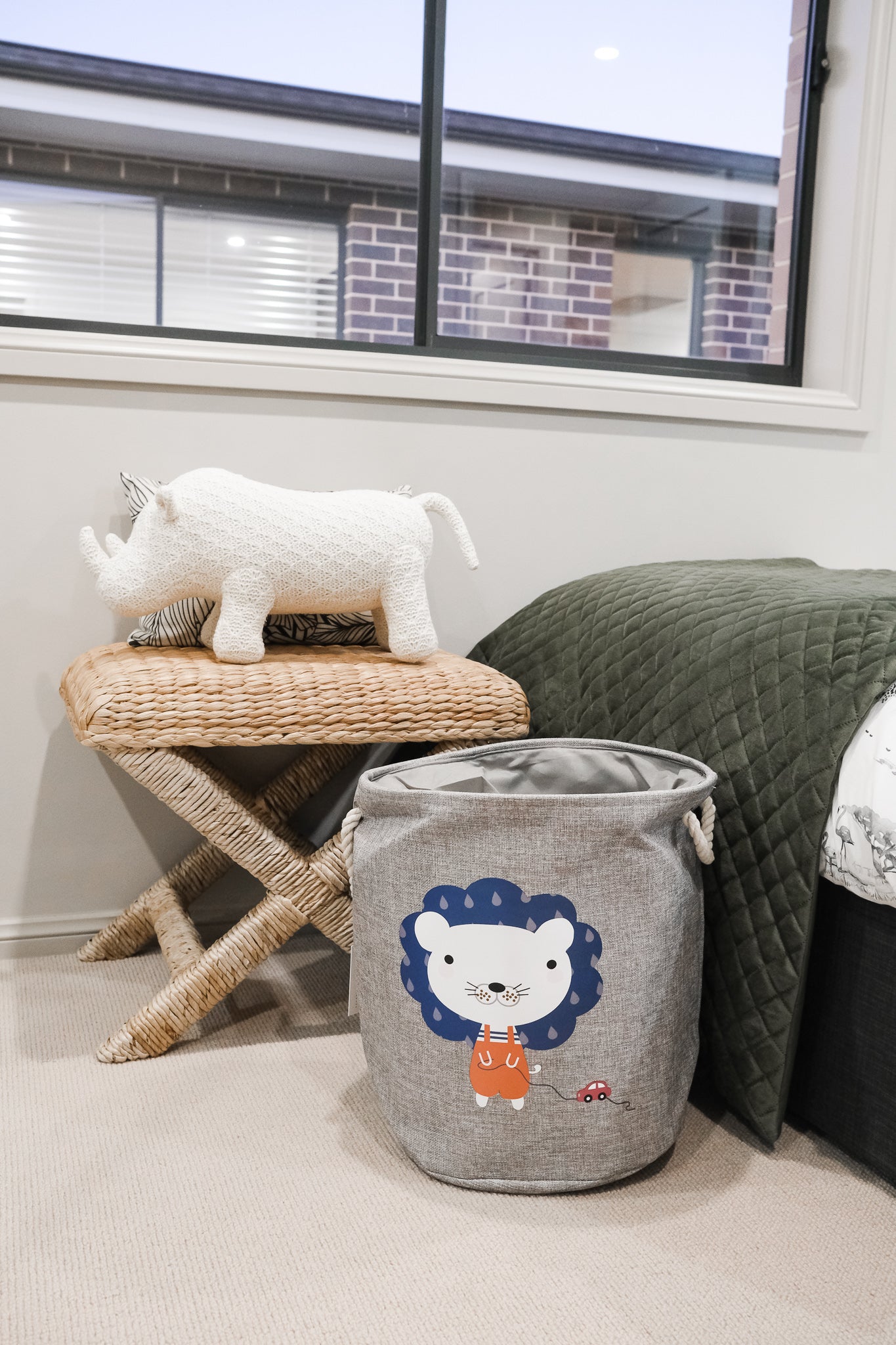 Kids storage basket 