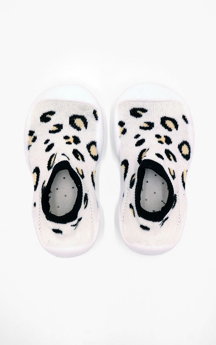 Leopard Flexible Baby Walking Shoes