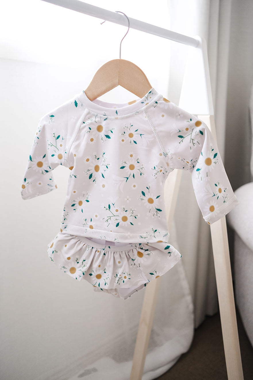 Baby girl swimsuit sale long sleeve