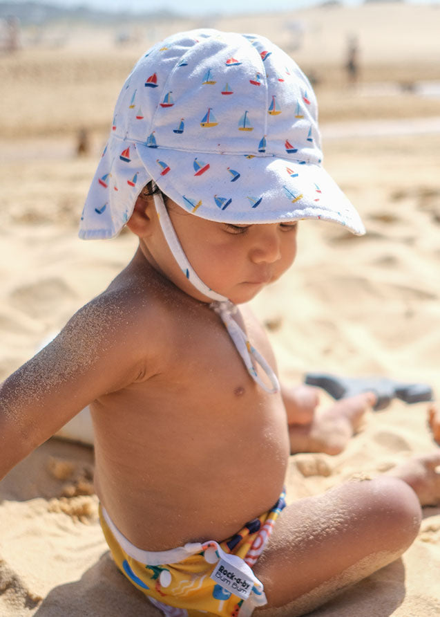 Shady Baby Sun Hat - Marine