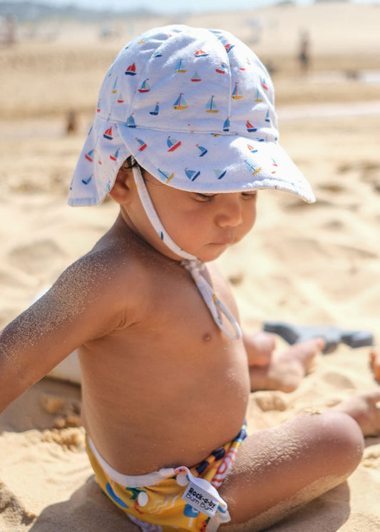 Shady Baby Sun Hat - Marine