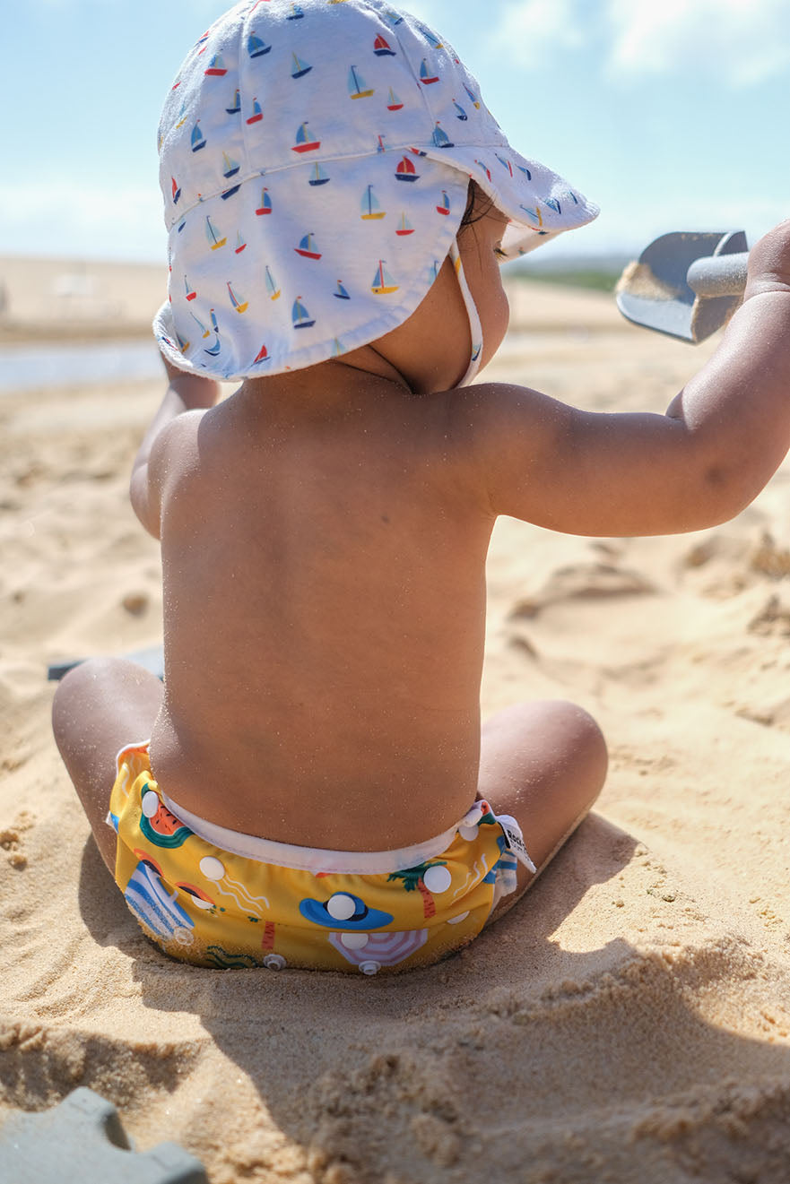 Shady Baby Sun Hat - Marine